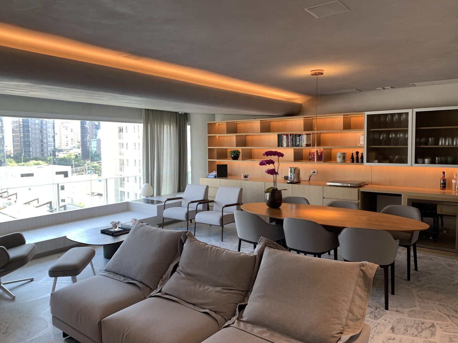 Benedito · Itaim Bibi · 160m² · sala com vista